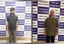 અરવલ્લી : LCBએ વોન્ટેડ બુટલેગરને રાજસ્થાનમાંથી ઉઠાવ્યો,એક બુટલેગરને રાજેન્દ્રનગર ચોકડીથી દબોચ્યો