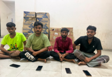 અરવલ્લી : LCBએ 2.62 લાખનો શરાબ ભરેલી કાર અને પાયલોટીંગ કરતી કાર સાથે ચાર બુટલેગરોને દબોચ્યા