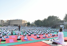 અરવલ્લી : મોડાસામાં સેવા સંકલ્પ અભિયાન અંતર્ગત યોગ અને ધ્યાન શિબિર યોજાઈ